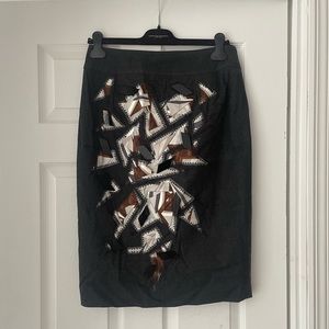 Carolina Herrera Pencil Skirt FW14 collection